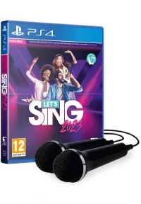 Ilustracja Let's Sing 2023 + 2 Mikrofony PL (PS4)